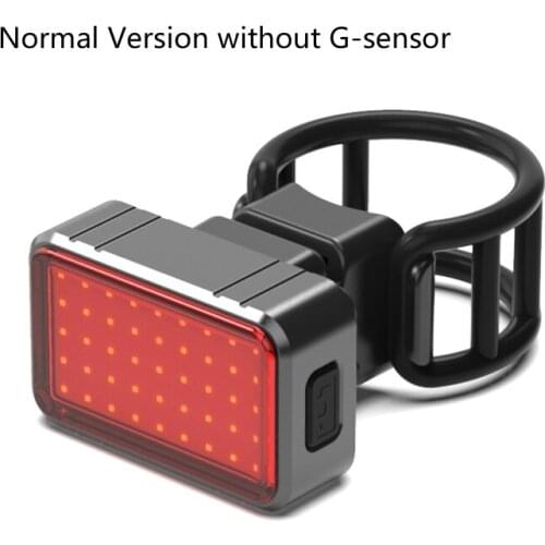 USB Rechargeable LED Bike Flash Tail Rear Light Bicycle Taillight Cycling Seatpost Waterproof 100LM COB 28LED Lighting