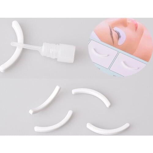 10x Eyelash Display Sticks 1x Bottle Glue False Eyelash Extensions Display Holder Try On Stick Pads Mold Tray Grafting Supplies