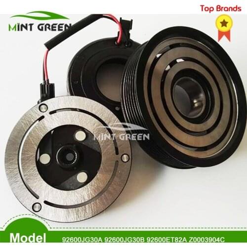 6GRS AC Compressor Clutch For Nissan X-TRAIL XTRAIL T31 2.5L 92600JG300 92600JG30A 92600JG30B 92600ET82A Z0003904C