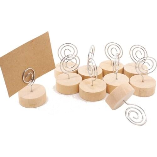 Wedding Party Table Place Card Holders Desktop Decoration Photo Clip Stand Notes Business Card Message Postcard Clip