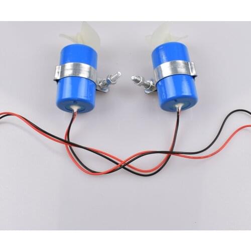 Rc Jet Boat Underwater Motor Thruster 7.4v 16800rpm Cw Ccw 3-blades Propeller Fr Diy Micro Rov Robot Rc Bait Boat Submarine Part