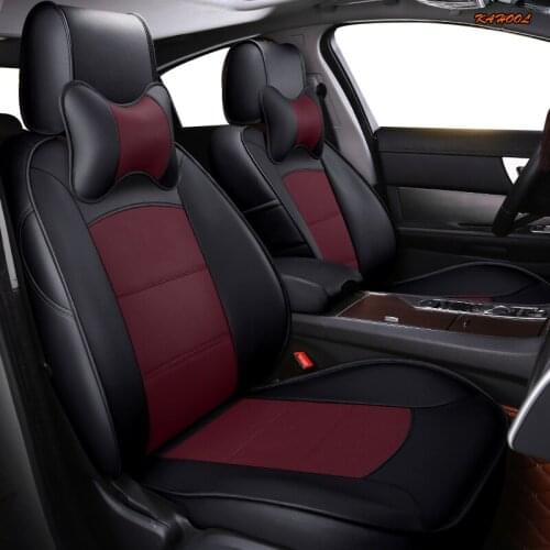 KAHOOL Custom Leather car seat cover For ROEWE 550 350 360 750 950 W5 E50 E950 E550 RX5 i6 ei6 RX3 ei5 RX8 i5 seat cover cars