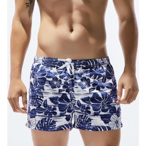 2017 Mens Swim Shorts Men Beach Shorts Board Surf Short Floral Quick Dry SEOBEAN Brand Quality Male Holiday Boardshort S-XL Size