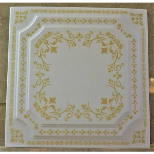 Wall Decoration Gold Motif Color Wall Panel (8 Pack 2 m2) Kitchen, bedroom, living room, dining room, TV unit