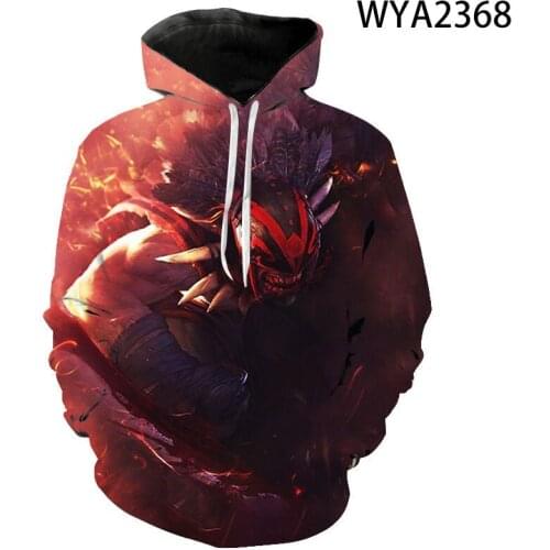 2020 New Dota 2 3D Hoodies Men Women Children Game Print Casual Boy Girl Kids Fashion Cool Streetwear Hoodie Pullover Clothing