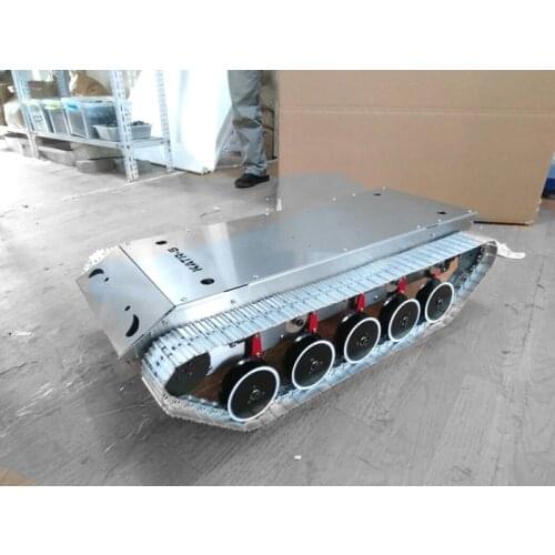 Updated S5 PRO Inspection Robot Smart Tank Car Chassis With All Metal Structure EOD Robot Manned Fire Platform Caterpillar Track
