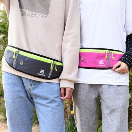 Running Bag Pockets Women Sports Waist Bag Mobile Phone Case Holder Fitness Outdoor Waist Pack Belts Waterproof Fanny Pack