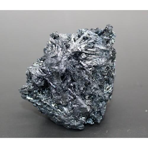 240g Natural rare Stibnite mineral specimen stones and crystals healing crystals quartz gemstones from China free shipping