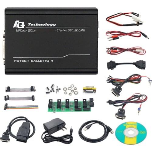 OBD EURO 0475 Fgtech Galletto 4 Master V54 ECU Programmer By BDM/Tricore/OBD K-CAN Fg Tech Galletto 4 Car Truck ECU Chip Tuning