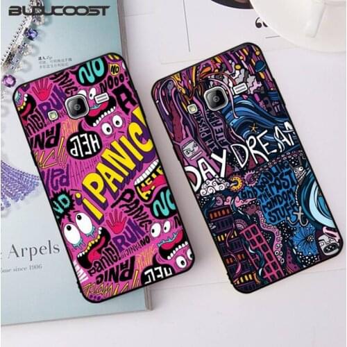Luxury fashion cool day dream Graffiti art Phone Case Cover for Samsung J6 J7 J2 J5 prime J4 J7 J8 2017 2018 DUO core neo M20