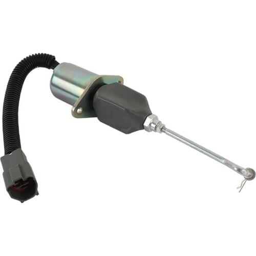 Solenoid 32A87-05100 Fit for Mitsubishi S4Q S4S S6S Volvo Terex Schaeff Genset