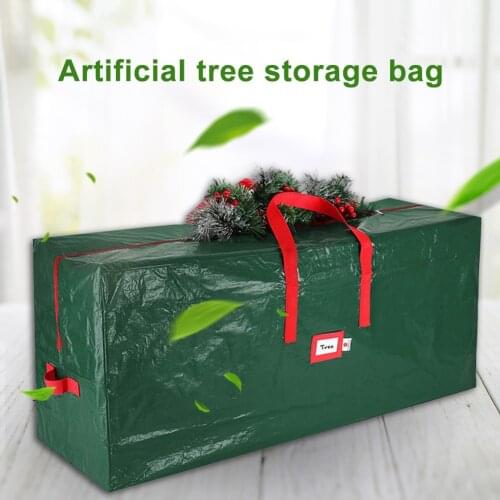 Christmas Tree Storage Bag Dustproof Waterproof Large-Capacity Home Quilt Clothes Pouch Container Organizer Christmas Supplies