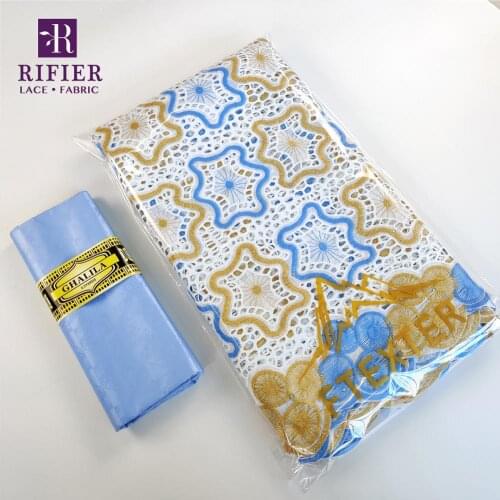 2020 Latest Style Women Embroidered Swiss Voile In Switzerland For Daily Party Evening Gowns Fashion Cotton Dry Lace Material