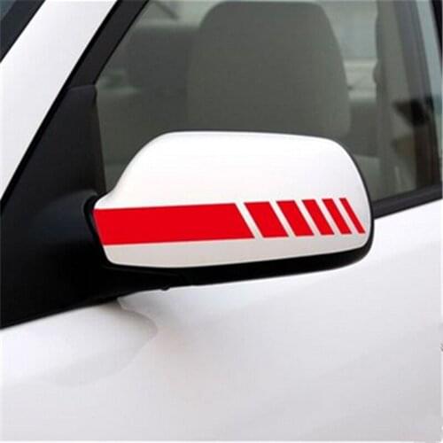 1 pair of universal rearview mirror sticker stripe sticker for Buick Regal Lacrosse Excelle GT/XT/GL8/ENCORE/Enclave/Envision