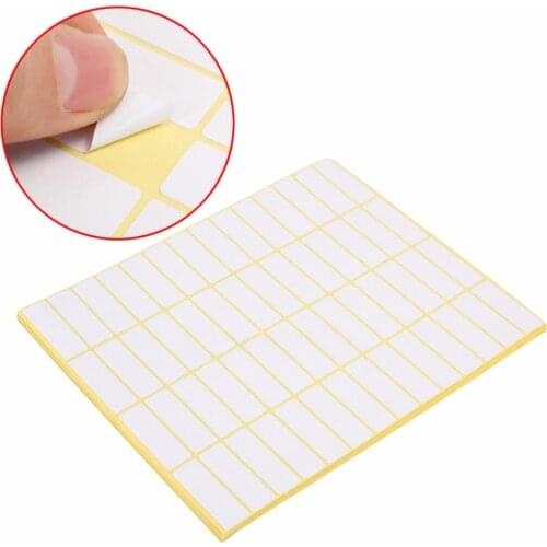 15 Sheets 13*38mm Sticky Labels Price 840 Stickers Tags Blank Self Adhesive