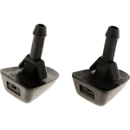 2 Pieces Windshield Wiper Washer Spray Nozzles For Volvo C30 C70 S40 V40 V50 S70 V70 S80 XC70