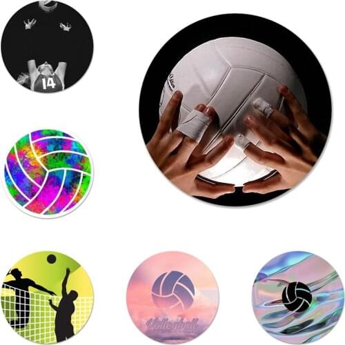 58mm Volleyball Painted Refrigerator Magnet Bottle Opener Beer Coke Sue Bottle Opener