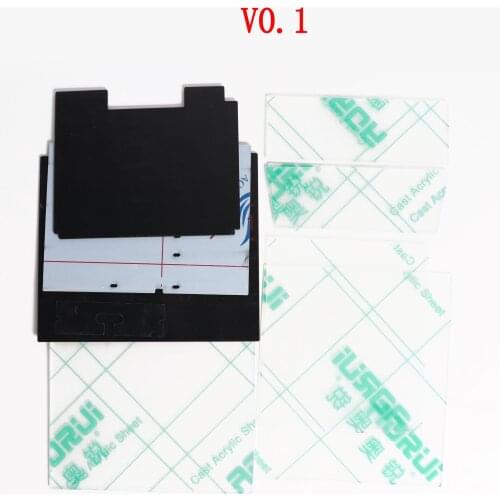 Blurolls Voron V0.1 3D printer acrylic enclosure kit with tophat