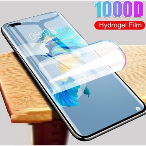 Hydrogel Film Not Glass For Huawei Mate 20 Pro 30 PLus 40 RS 10 5G P30 Lite P10 P20 P40 E Full Cover Screen Protector Film