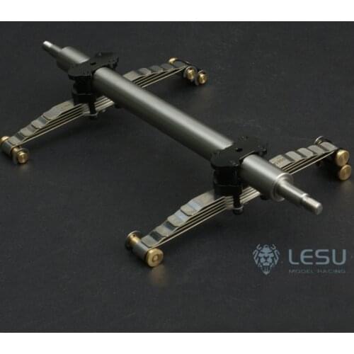 Metal Suspension with Axle for 1/14 LESU TAMIYA RC Trailer Truck Scale Model Tractor Scania