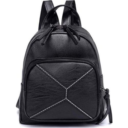 Женские черные рюкзаки MTTOP China At AliExpress