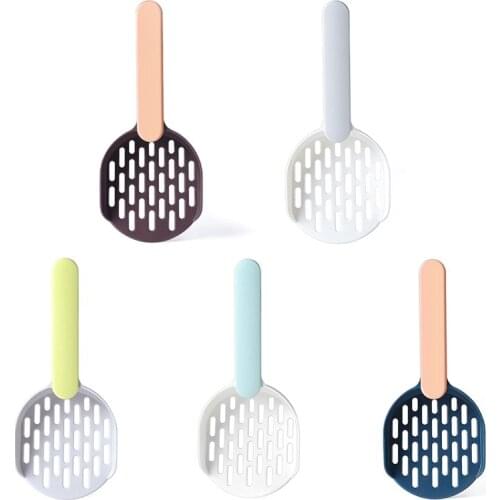 Cat Litter Shovel Plastic Thick Cat Scoop Shovel Waste Tray Pet Cleaning Scooper Cat Sand Toilet Cleaner Spoons