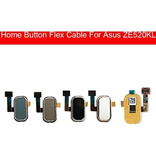 Original Home Button Sensor Flex Cable For Asus Zenfone 3 ZE520KL ZE552KL Fingerprint Touch ID Menu Return SideKey Flex Ribbon