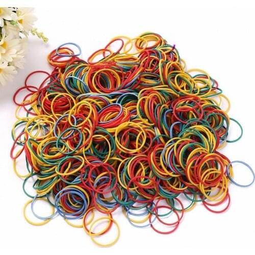 Natural Silicone Rubber Band Elastic Rubber Dog Hair Accessories Dog Band Dog Accessories Hair Grooming Bands Cat Pet Hair Bows