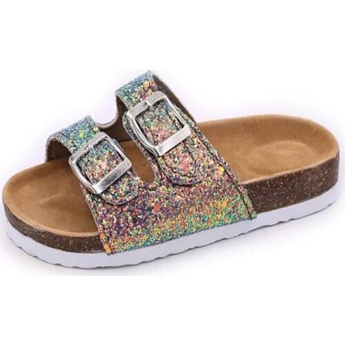 Girl Drop Shipping Multicolor Sandals Open Toe Flip Flop Platform Sandals Women Casual Beach Buckle Shoes Woman Solid