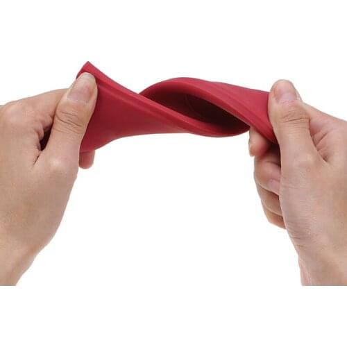 Silicone Hot Handle Holder Non-Slip Potholder Pot Iron Skillet Grip Sleeve Cover for Kitchen Pan GQ