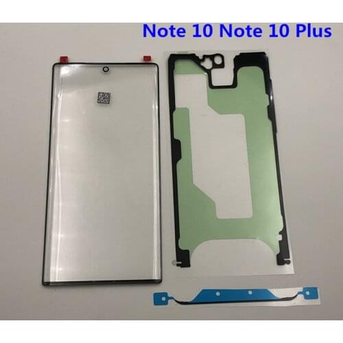 Replacement External Glass for Samsung Galaxy Note 10 N970 Note 10 plus N975 LCD Display Touch Screen Front Glass External Lens