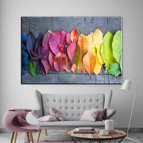 Modern Home Decoration Posters Glade with Sunshine Autumn Scenery Picture HD Print on Canvas Green Leaves Wall Art Picture