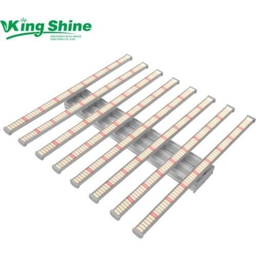 600W 8bars 100x100cm Spider Full spectrum High PPFD Samsung LED Grow Light bars For indoor Plants