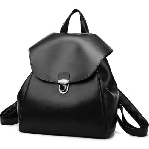Genuine Leather Female Backpack Knapsack Shoulder School Book Bag Girl Women Daypack Cross body Bags Rucksack Cowhide 2020 C1457