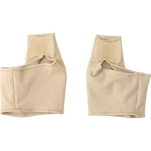 1Pair Toe Separator Valgus Bunion Corrector Orthotics Feet Bone Thumb Adjuster Correction Pedicure Sock Straightener