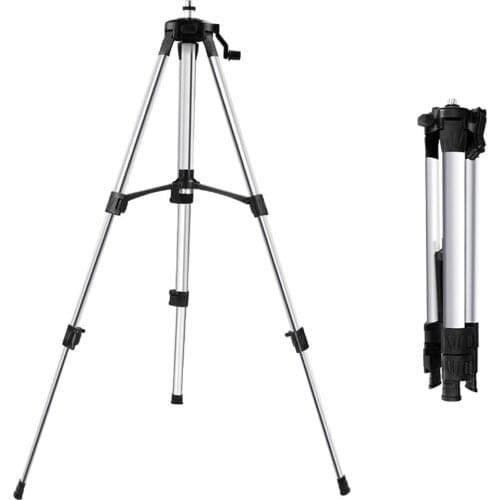 120 cm Laser Level Tripod Adjustable Height Thicken Aluminum Alloy Tripod Stand For Self leveling Tripod Dropshipping