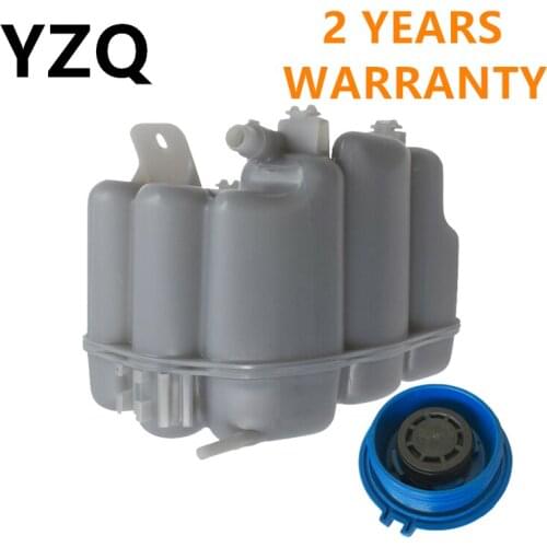 Coolant Expansion Recovery Tank Bottle + Cap Set For VW Touareg 2011-2017 For Porsche Cayenne 2011-2018 7P0121407B 95810615102