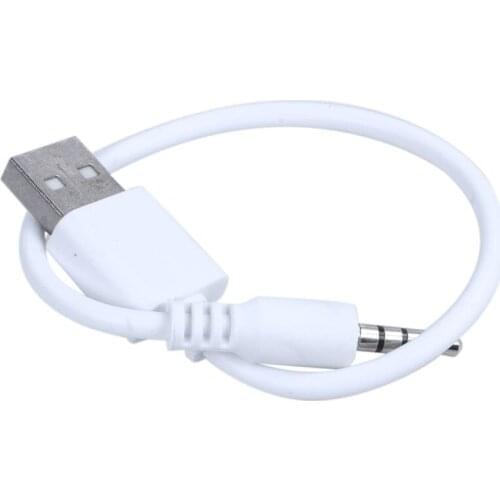 White USB Data Sync Cable Lead For Apple iPod Shuffle 1st 2nd Gen Charger