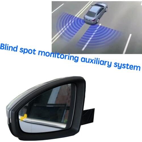 Car BSD BSM BSA Blind Area Spot Warning Drive Mirror Rear Radar Detection System For Skoda superb B8 2015~2020