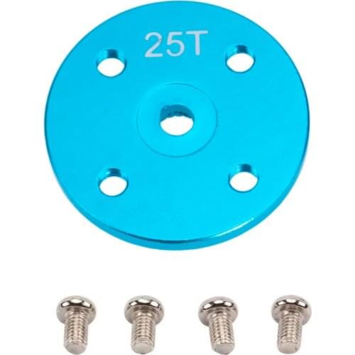 Metal Servo Arm 25T Round Type Disc Matal Horns or MG995 MG996R MG945 MG995 MG946R Rc Servos Futaba Robot