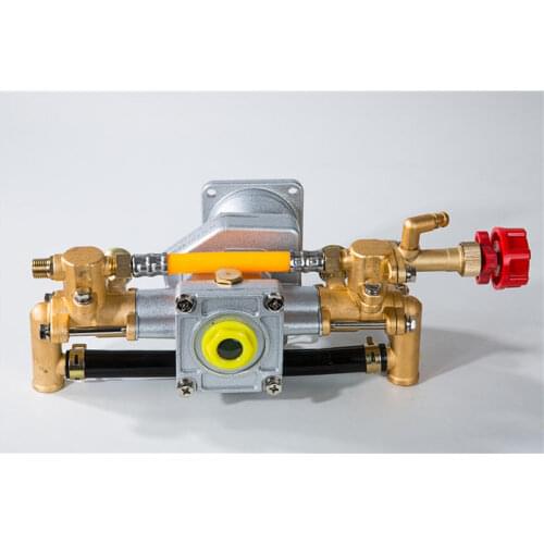 Sprayer pump for Two Stroke engine,standard brass pump with grease cup,knapsack power sprayer spare parts, made for TU26 engine