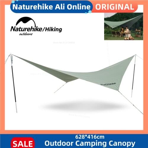 Naturehike Camping Cotton Sun Shelter Camping Sun Shelter Canopy Rhombic Awning Large Area Outdoor Party Tent Shade NH20TM004
