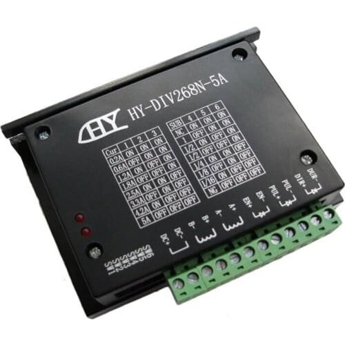 CNC controller Single Axis TB6600 0.2-5A Two Phase Hybrid Stepper Motor Driver nema 17,23, Controller