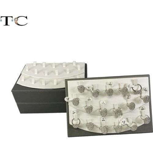 17 Ring Display Trays Can Be Stacked Jewelry Counter Diamond Ring Display Holding Hands Jewelry Display Jewelry Rack