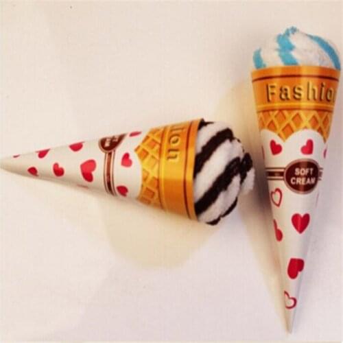 20*20CM Ice Cream style Microfiber Towel Handkerchief Towel Promotion Gift Towel