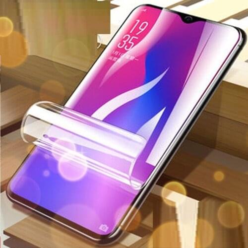 Film Cell Phone Cover Screen Protector for Realme 5S 5i 5 Pro HD Hydrogel Film for Realme 3 Pro 3i 2 1 Q U1 9H Not Glass
