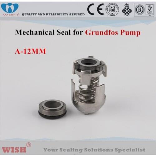 12MM Grundfos type A mechanical seal MTH GRUNDFOS PUMP SEAL