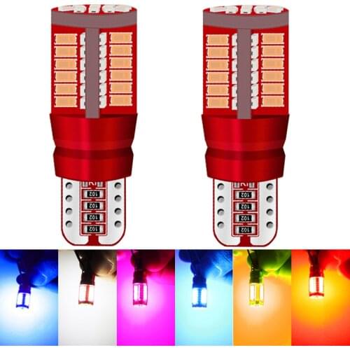 2x T10 W5W LED Bulbs Canbus No Error Led Car Interior Light for Giulietta Mito VW Golf 4 5 7 6 mk7 mk5 Alfa Romeo 159 147 156