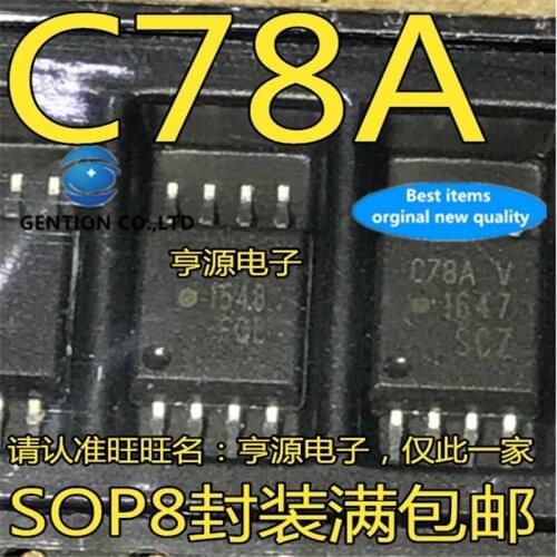5Pcs ACPL-C78A-000E ACPL-C78A Silkscreen C78A SOP8 Optocoupler in stock 100% new and original