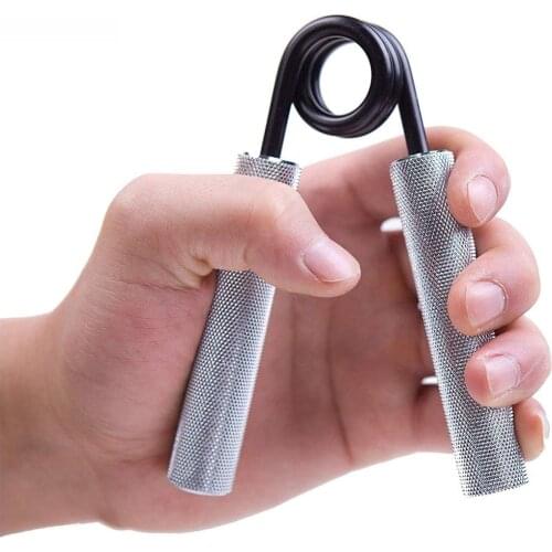 100-300LBS Aluminum Rod Grip Metal Grip Hand Strength Exercise Solid Aluminum Handl Grip Exerciser Strength Muscle Recovery